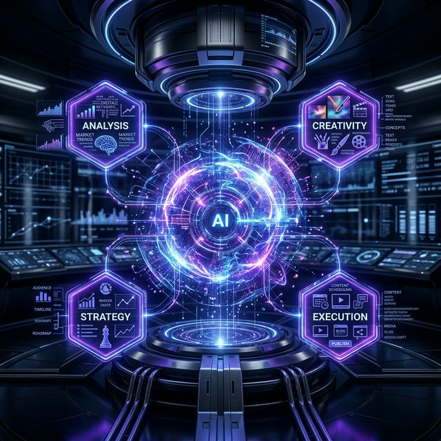 AI Title Intelligence Concept