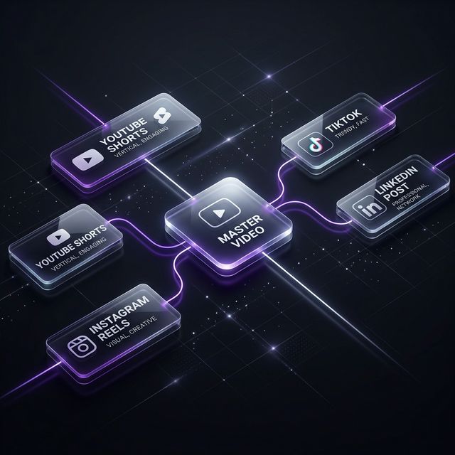 Multi-Channel Content Distribution Flowchart