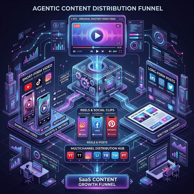 Agentic Content Distribution Funnel
