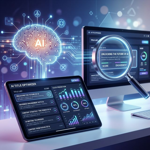 How to Use AI to Write Better Titles (and Predict What Actually Gets Clicks)