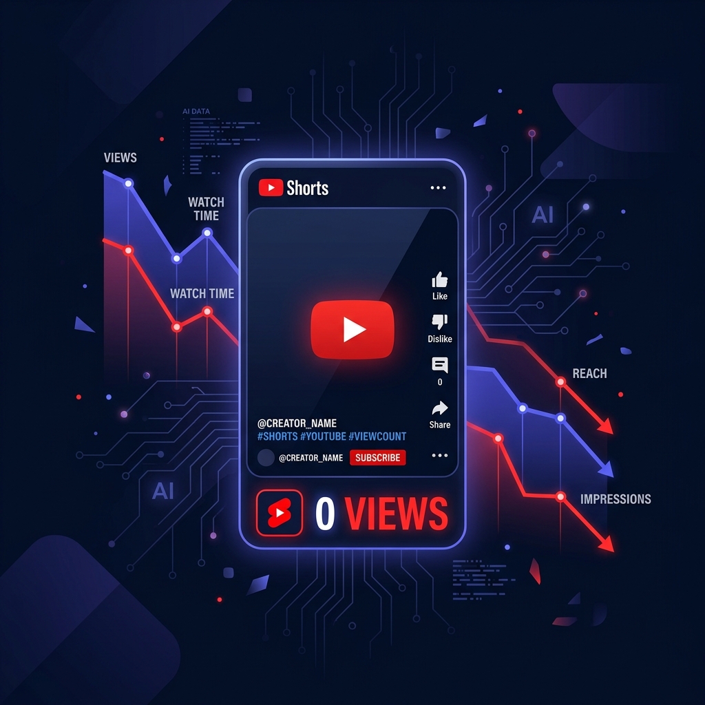 Why Your YouTube Shorts Get 0 Views (And How to Fix It with AI)